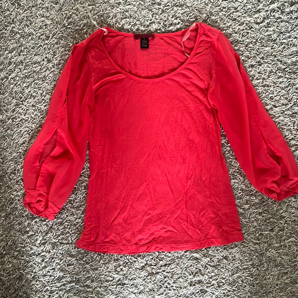 BKE pink blouse